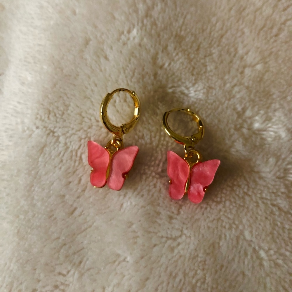 Boutique butterfly earrings
